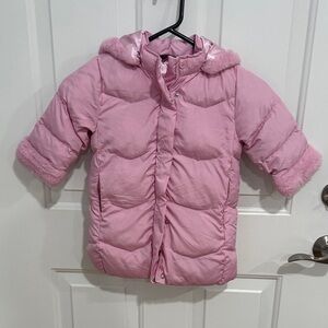 Calvin Klein Jeans Pink Kids Puffer Jacket